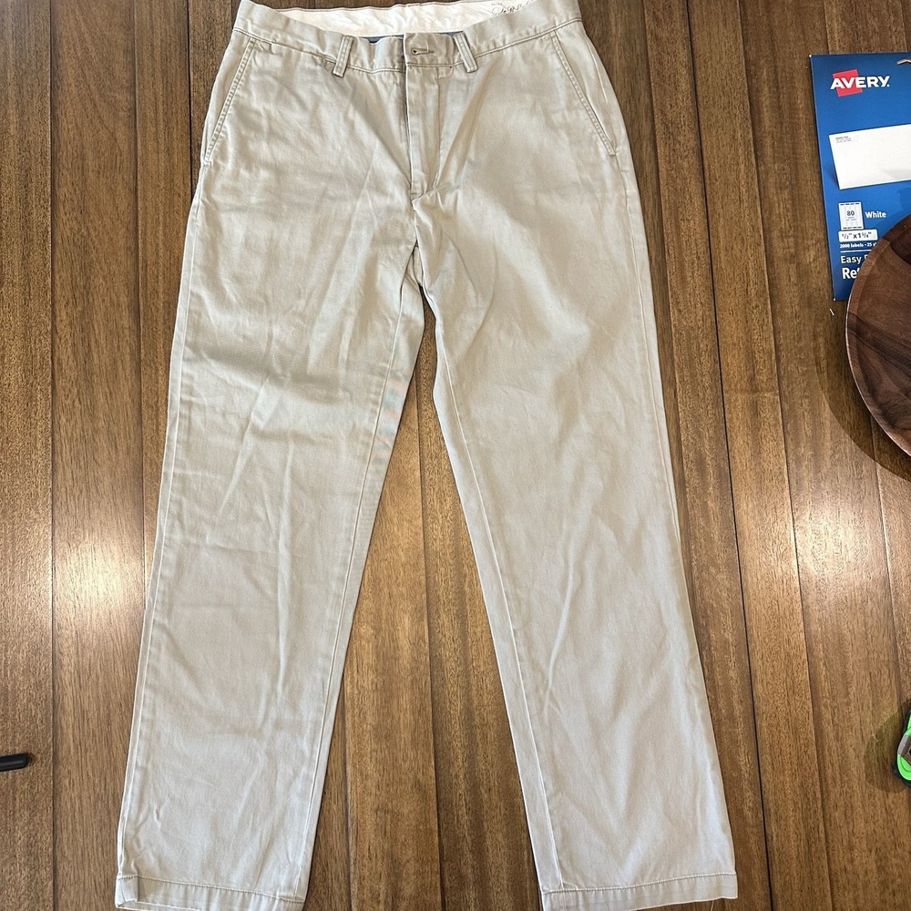 Polo Ralph Lauren Polo Chino Beige  Classic Fit Pants 33x32 A42